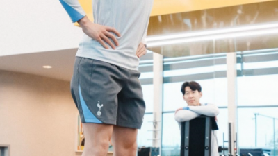 [ 오징어티비 ] SON이 지켜보는 가운데 양민혁 마침내 훗스퍼 웨이 입성