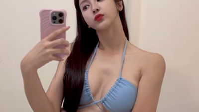 [ 스포츠중계 오징어티비 ] 넘칠꺼 같은 풍만한 매력의 그녀 치어리더 김연정 비키니 착장 화보같은 일상