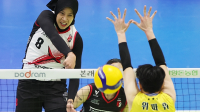 [ 스포츠중계 오징어티비 ] 정관장 메강의 메가 스파이크 38점 퍼부으며 12연승 쾌속 질주