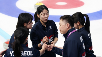 [ 스포츠중계 오징어티비 ] 아시안게임 여자 컬링 개최국 중국까지 컷 5연승 쾌속 질주