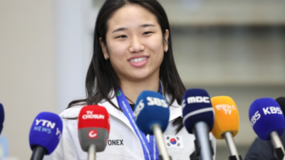 [ 스포츠중계 오징어티비 ] 올 잉글랜드 여제 안세영 금의 환향 당황스런 대진표에도 진짜 챔피언이라면 모두 이겨내야