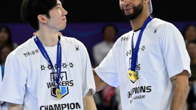 챔프전 MVP 레오, 허수봉 걱정에 답한 속내 전엔 참 게을렀는데…
