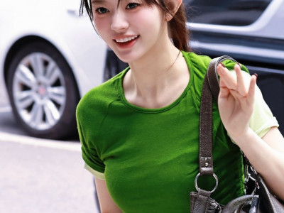 아일릿 민주 출근길