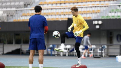 일본전에서만 6실점…‘캡틴’ GK 조현우, “더 이상 대량실점 NO! 무실점 우승 약속해”