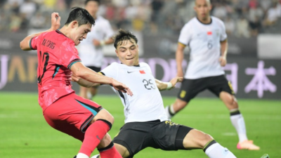 '0-7 대참사' 중국, 일본전 포기 수준...텐백 수비 전환→0-2, 1-3 패배면 팬들도 수용