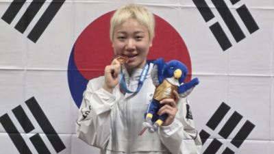 “잠재력 확인했다”…이은지 女배영 200m 한국기록 또 경신