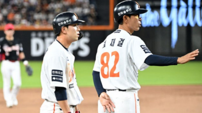‘프로 품격 상실’ 황당 견제사 유로결, 결국 1위 한화 플랜서 제외…휴식기 첫날 2군행 칼바람 맞다