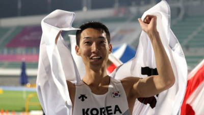 '스마일 점퍼' 우상혁, 첫 단일 시즌 다이아몬드리그 2회 우승 정조준